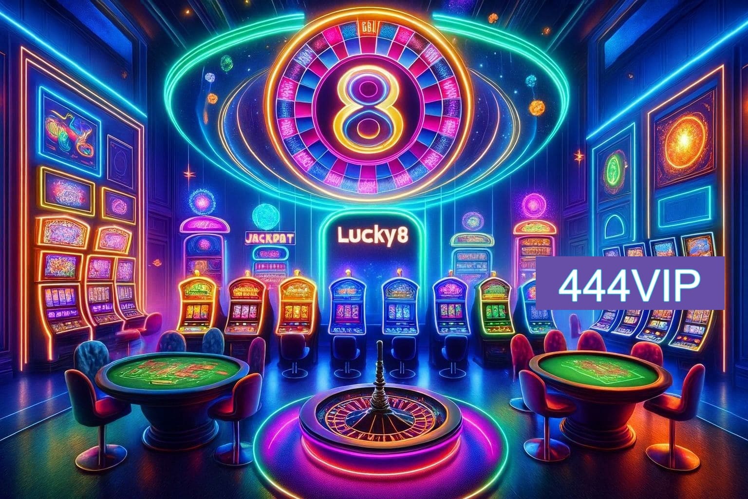 Jogos emocionantes no 444VIP
