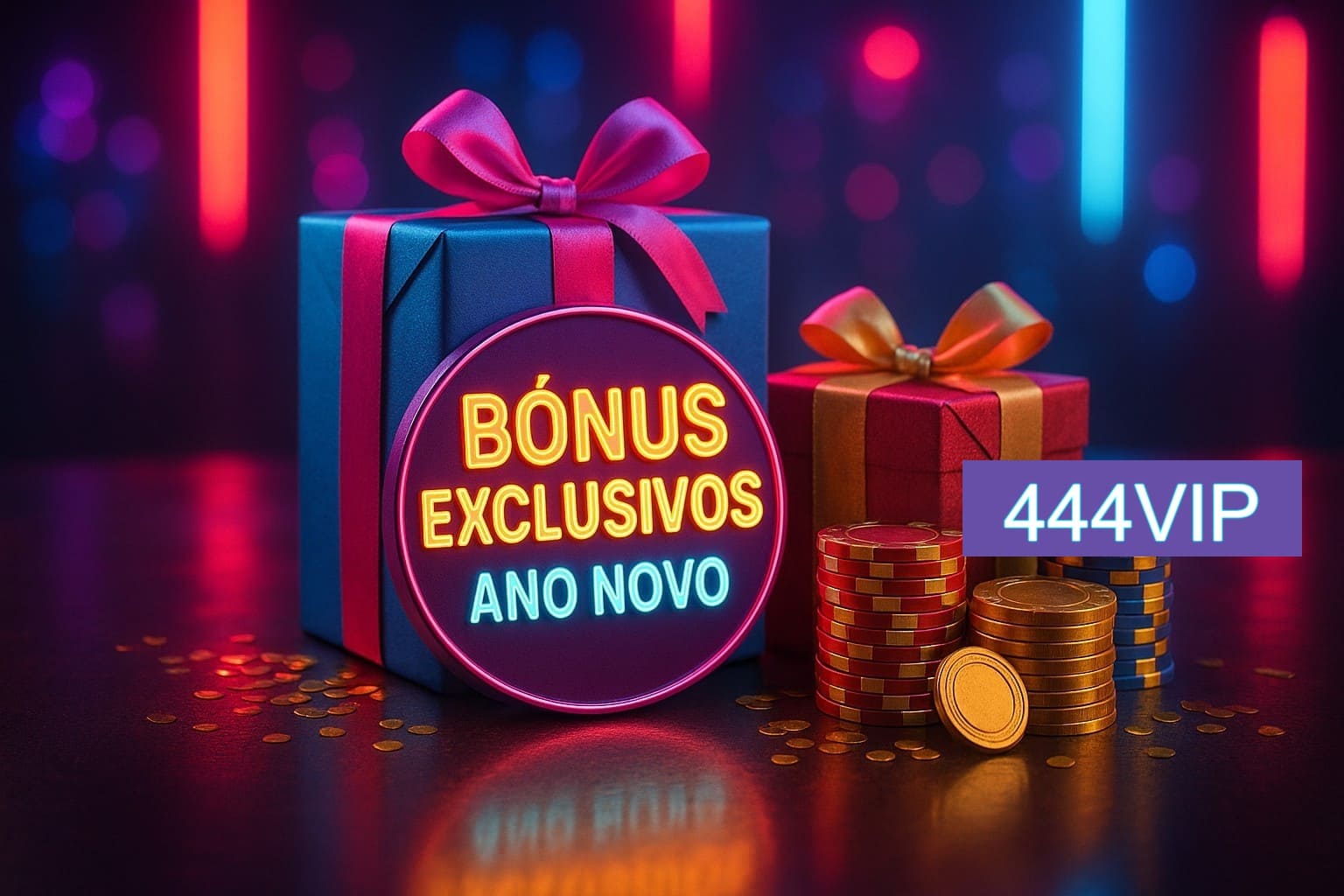 Promoções de Ano Novo no 444VIP